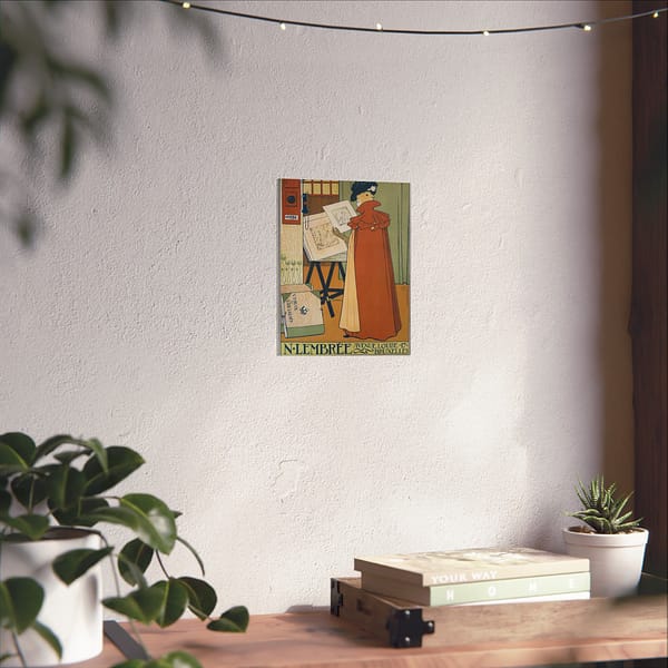13058640166322271436_2048.jpeg N. Lembrée, Encadrements – Théo Van Rysselberghe (1897) – Art Nouveau Poster Print