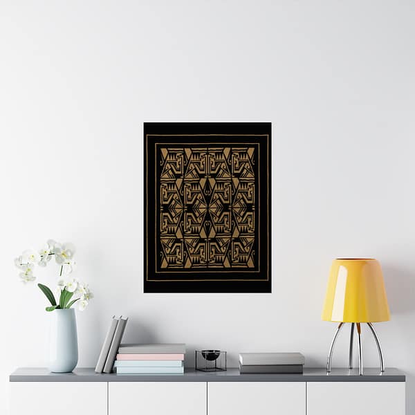 1306261465346824273_2048.jpeg Art Deco Geometric Velvet Pattern (c. 1920-1930) - Art Deco Poster Print
