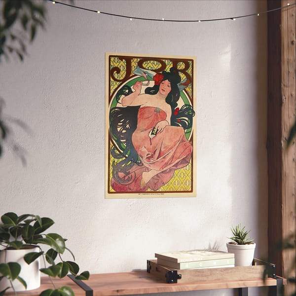 13100745987689581646_2048.jpeg Job Cigarettes ad – Alphonse Mucha (1894) – Art Nouveau Poster Print