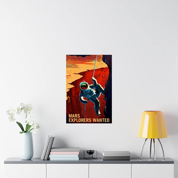13111079481109294946_2048.jpeg Mars Explorers Wanted – NASA Recruitment Ad – Space Age Poster Print