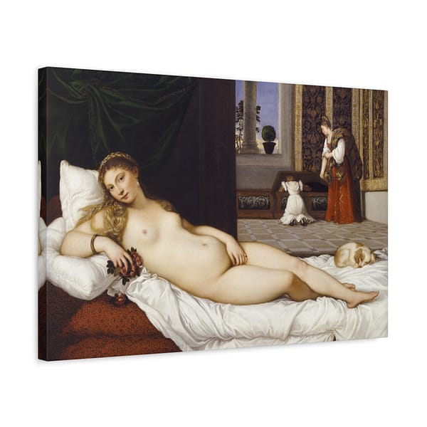 1317827963743426715_2048.jpeg Venus of Urbino – Titian (1538) – Renaissance Canvas Print