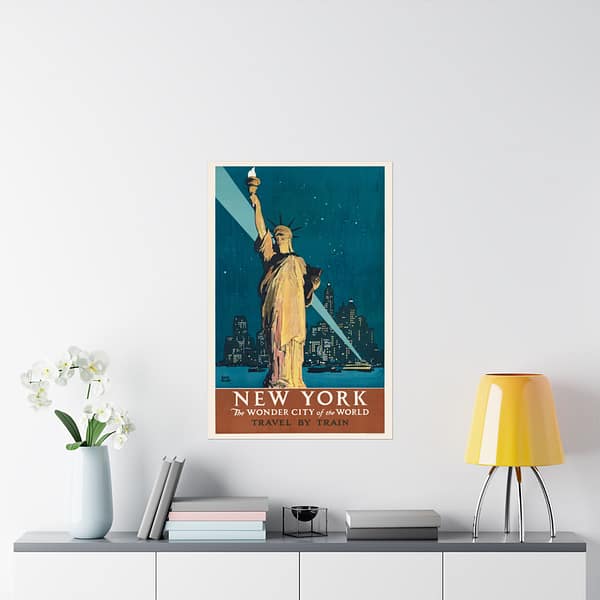 13241016187485466614_2048-1.jpeg New York, The Wonder City of the World - Adolph Treidler (1927) - Vintage Travel Poster Print