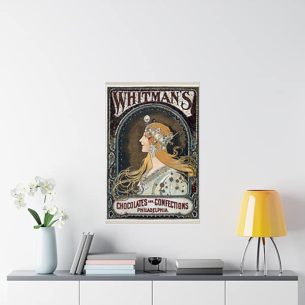 13402350663938259828_2048.jpeg Zodiac (Whitman's Chocolates and Confections) - Alphonse Mucha (1896) - Art Nouveau Poster Print