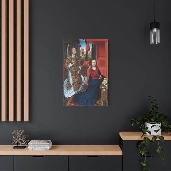 13499857908097107234_2048.jpeg The Annunciation (Clugny version) – Hans Memling (c. 1465-1475) – Classical Renaissance Canvas Art