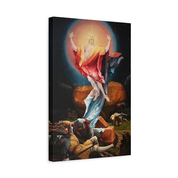 1353997045971437212_2048.jpeg Isenheim Altarpiece (Resurrection panel) – Matthias Grünewald (c. 1512-1516) – Renaissance Canvas Print