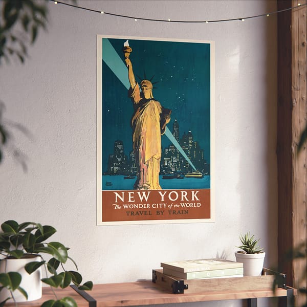 13626103828991586721_2048.jpeg New York, The Wonder City of the World - Adolph Treidler (1927) - Vintage Travel Poster Print
