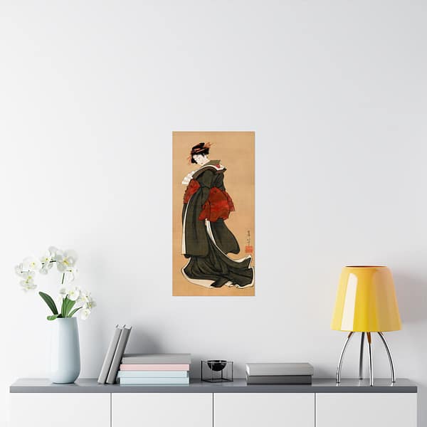 13639660043296003162_2048.jpeg Woman Holding a Fan - Katsushika Hokusai (c. 1810-1811) - Japanese Woodblock Poster Print