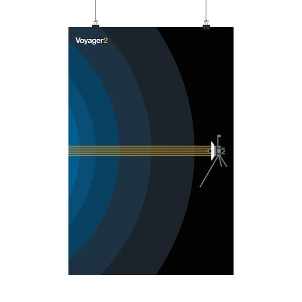 13644422652211474631_2048.jpeg Voyager 2 Probe – NASA – Space Age Poster Print