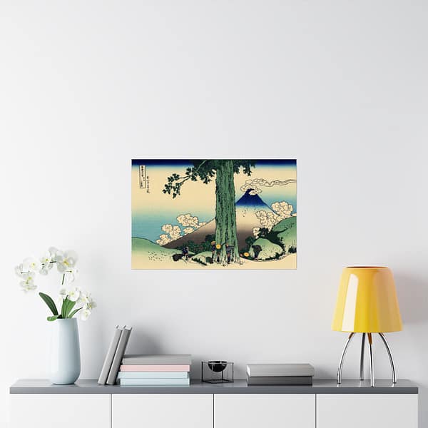 13741454239685447157_2048.jpeg Mishima Pass in Kai Province - Katsushika Hokusai (c. 1830-32) - Japanese Woodblock Poster Print