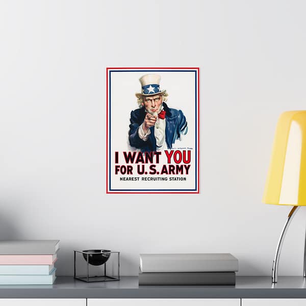 1376399265623640835_2048.jpeg I Want You for U.S. Army - James Montgomery Flagg (1917) - Patriotic WWI Poster Print