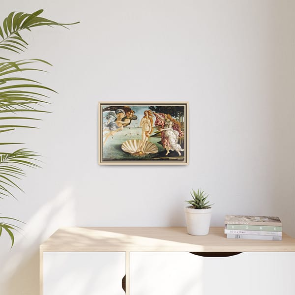 13923835555148626739_2048.jpeg The Birth of Venus – Sandro Botticelli (c. 1485-1486) – Renaissance Framed Canvas Print