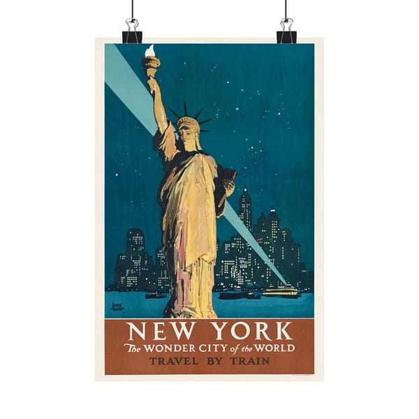 14040152879451130997_2048-1.jpeg New York, The Wonder City of the World - Adolph Treidler (1927) - Vintage Travel Poster Print