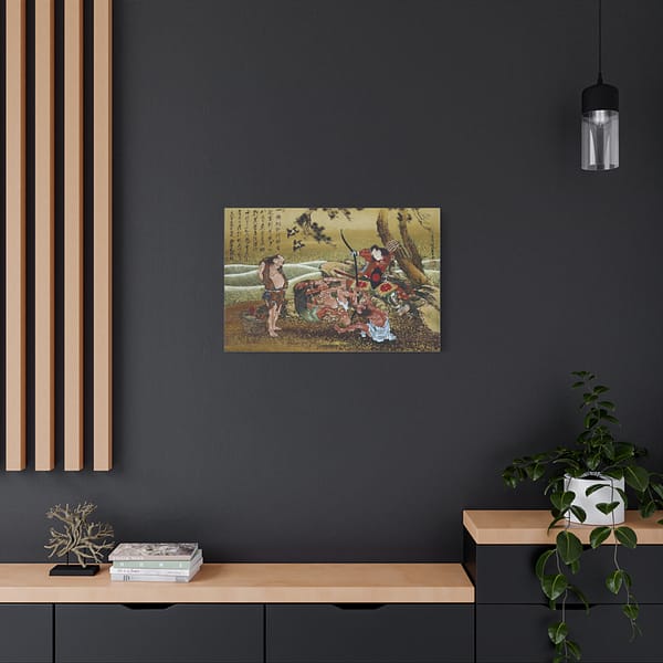 14060664035560319681_2048.jpeg Tametomo and the inhabitants of Onoshima Island – Katsushika Hokusai (1811) – Japanese Woodblock Canvas Print