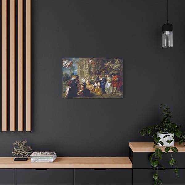 14160850397160835624_2048.jpeg The Garden of Love – Peter Paul Rubens (c. 1633) – Classical Canvas Print