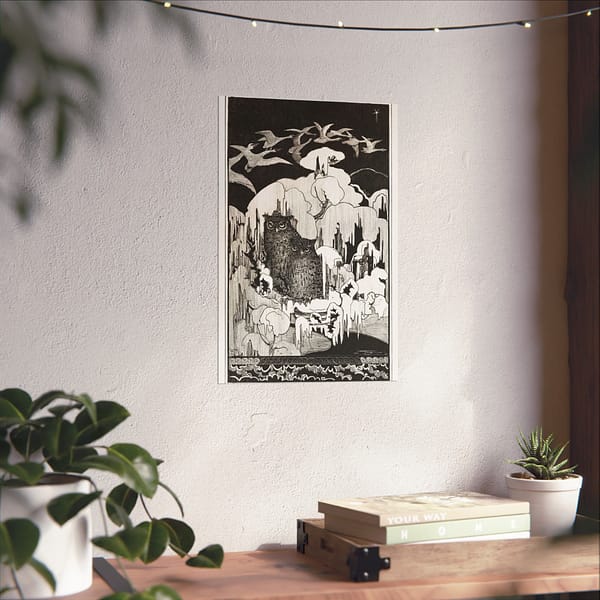 14175875971549015623_2048.jpeg Kerstnacht - Theo van Hoytema (1894) - Art Nouveau Poster Print