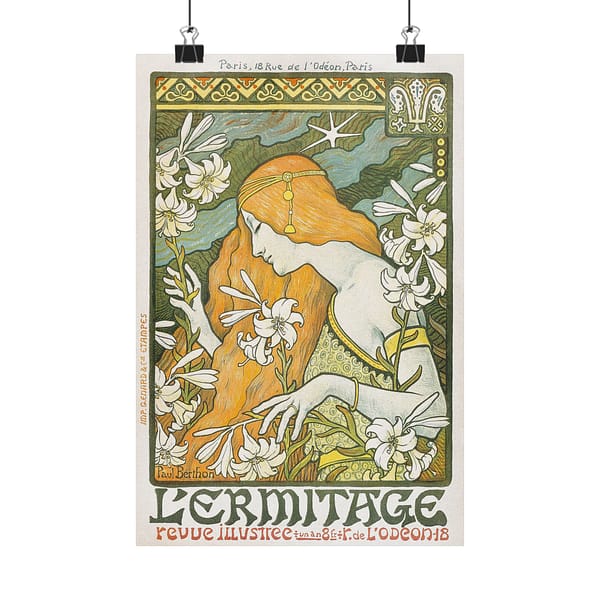 1431305988623336813_2048.jpeg L'Ermitage - Paul Berthon (1897) - Art Nouveau Poster Print