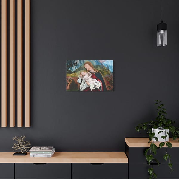 14533372063713124165_2048.jpeg Isenheim Altarpiece (Nativity panel) – Matthias Grünewald (c. 1512-1516) – Renaissance Canvas Print