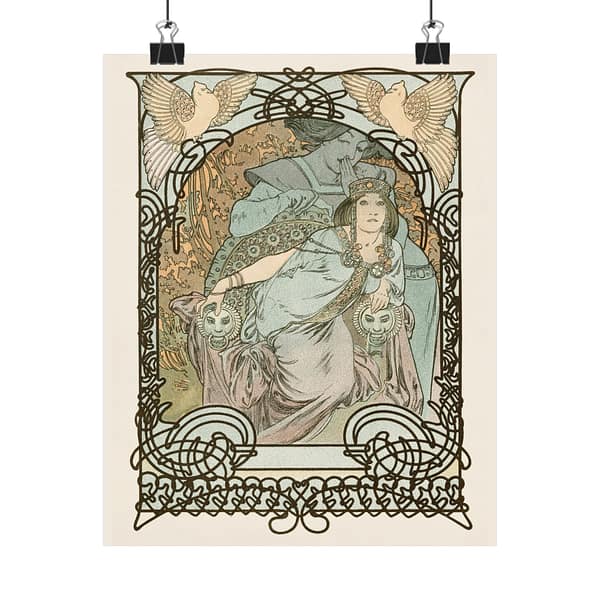 14582781696593995676_2048.jpeg Ilsee, Princesse de Tripoli - Alphonse Mucha (1897) - Art Nouveau Poster Print