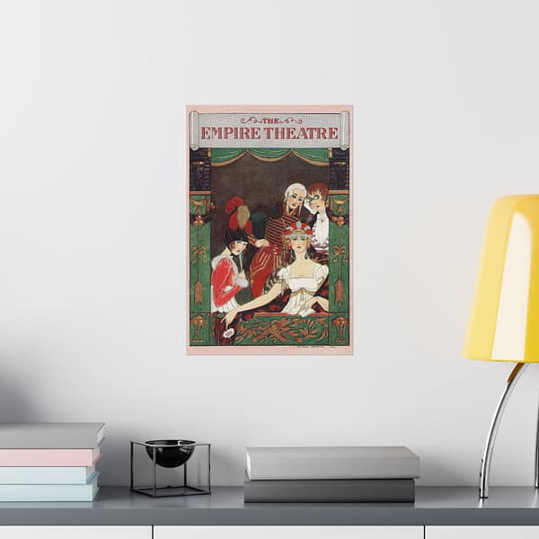 14867997002770567227_2048-1.jpeg The Empire Theatre - George Barbier (1928) - Art Deco Poster Print