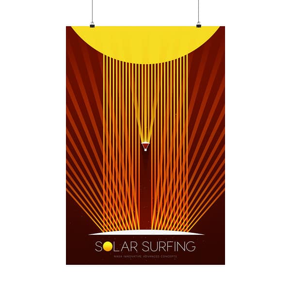 14903607885480573518_2048.jpeg Solar Surfing – NASA Innovative Advanced Concepts – Space Age Poster Print