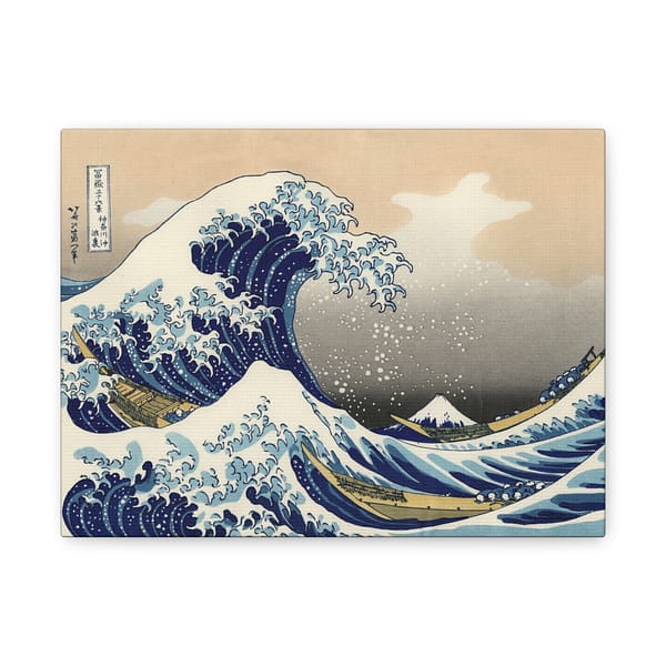 15039114983643448198_2048.jpeg The Great Wave off Kanagawa – Katsushika Hokusai (1831) – Japanese Woodblock Canvas Print