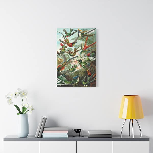 15084887891544764296_2048.jpeg Hummingbirds (Trochilidae), Kunstformen der Natur – Ernst Haeckel (1904) – Natural History Canvas Print