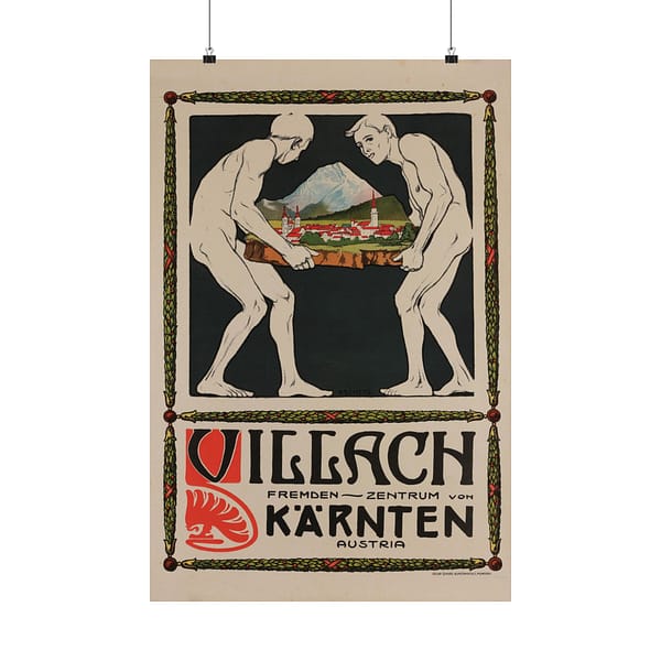 15151637616675781984_2048.jpeg Villach, Kärnten (Carinthia) – Pietro A. Sencig (c. 1900s) – Art Nouveau Poster Print