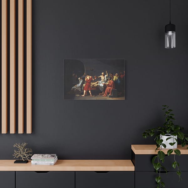 1535497569681567796_2048.jpeg The Death of Socrates – Jacques-Louis David (1787) – Classical Canvas Print