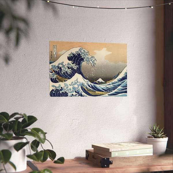 15429348240305040068_2048.jpeg The Great Wave off Kanagawa by Katsushika Hokusai - Japanese Wall Art Poster, Asian Decor, Ukiyo-e Woodblock Print