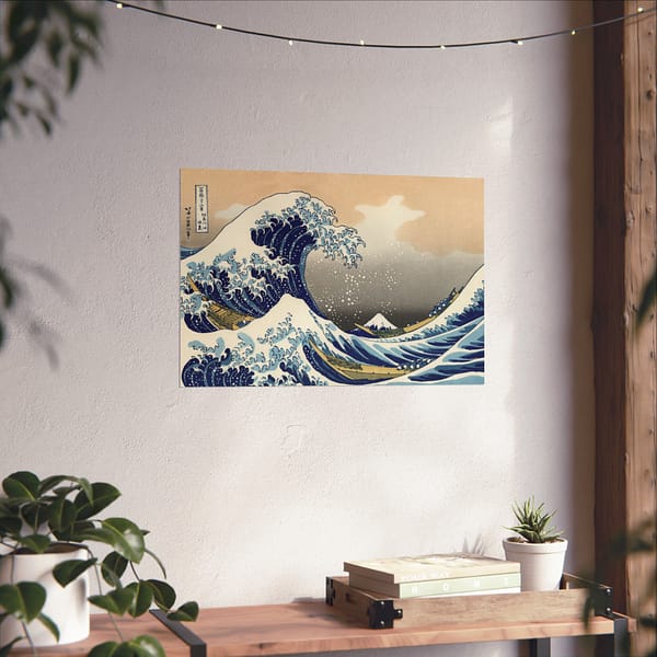 15474362427597869779_2048.jpeg The Great Wave off Kanagawa by Katsushika Hokusai - Japanese Wall Art Poster, Asian Decor, Ukiyo-e Woodblock Print