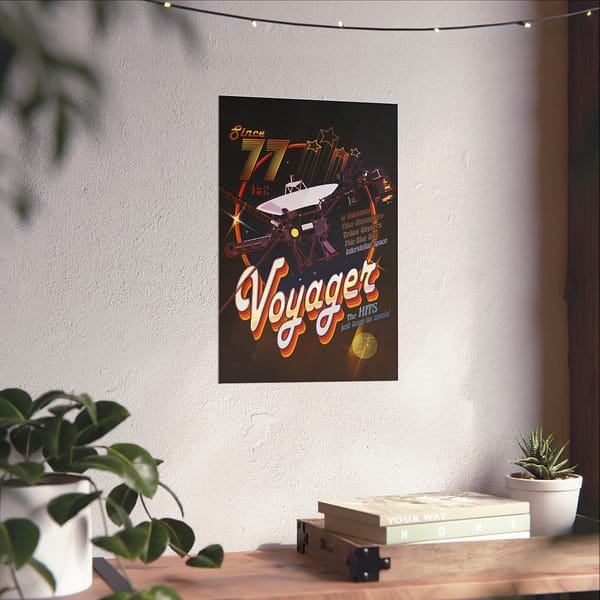 15497439513574420149_2048.jpeg Voyager ‘77 – NASA Disco-themed Art – Space Age Poster Print
