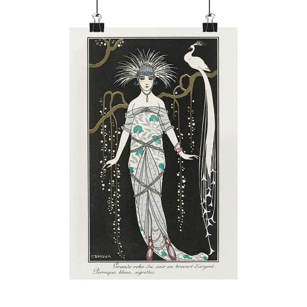 15669334121001547681_2048-1.jpeg Costumes Parisiens, Grande robe du soir - George Barbier (1914) - Art Deco Poster Print