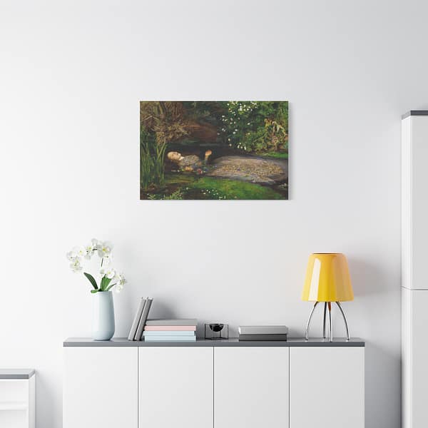 15715468643930544450_2048.jpeg Ophelia – John Everett Millais (c. 1851-1852) – Classical Canvas Print