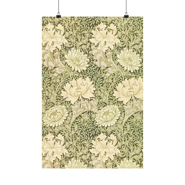 15772934499964723009_2048-1.jpeg Chrysanthemum - William Morris (1877) - Botanical Poster Print