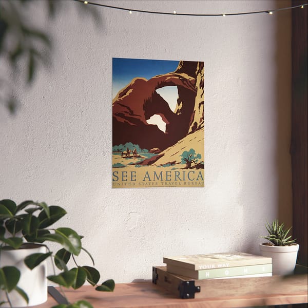 15774993271662567784_2048.jpeg See America, U.S. Travel Bureau – Works Progress Administration (c. 1930s) – Vintage Travel Poster Print