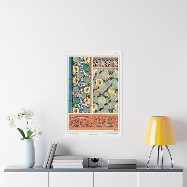 1584473464555349233_2048.jpeg Capucine (nasturtium), plate 41 from La Plante et ses Applications ornementales - Maurice Pillard Verneuil (1896) - Botanical Poster Print