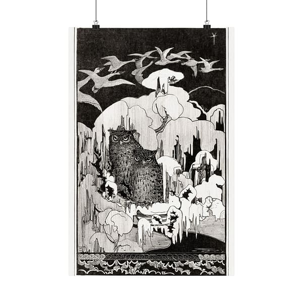 15853027185731402921_2048.jpeg Kerstnacht - Theo van Hoytema (1894) - Art Nouveau Poster Print