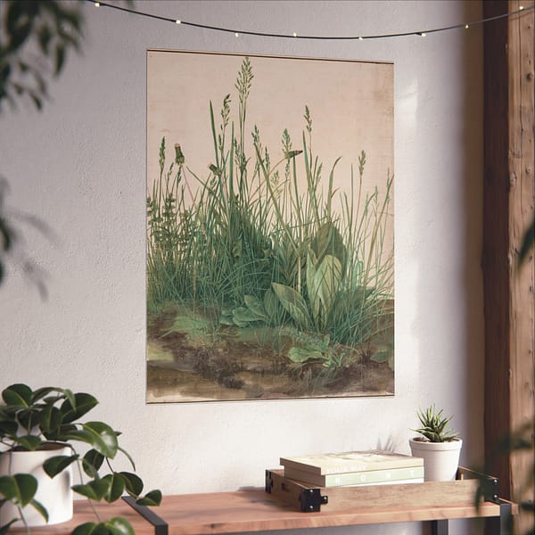 16115140068941405070_2048.jpeg The Great Piece of Turf – Albrecht Dürer (1503) – Botanical Poster Print