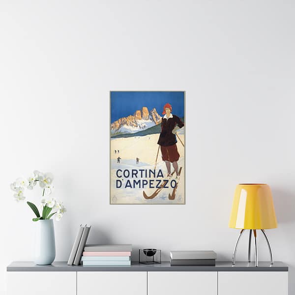 16117676851946523699_2048-1.jpeg Cortina d’Ampezzo, Italy – ENIT Italian National Tourist Board (c. 1920) – Vintage Travel Poster Print