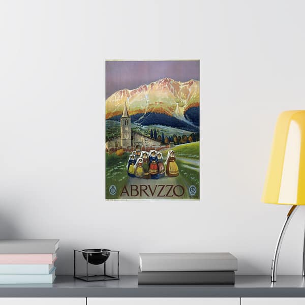 16142124857253322927_2048.jpeg Abruzzo, Alicandri, Italy – ENIT Italian National Tourist Board (c. 1920) – Vintage Travel Poster Print