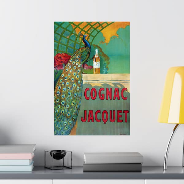 1615499603782827304_2048.jpeg Cognac Jacquet Peacock – Camille Bouchet – Art Nouveau Poster Print
