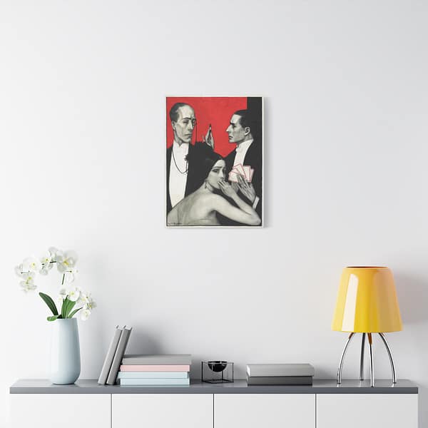 16157022317414930605_2048.jpeg See, Jack, he said, his manner wild and delirious - Wladyslaw Theodore Benda (1922) - Art Deco Canvas Print