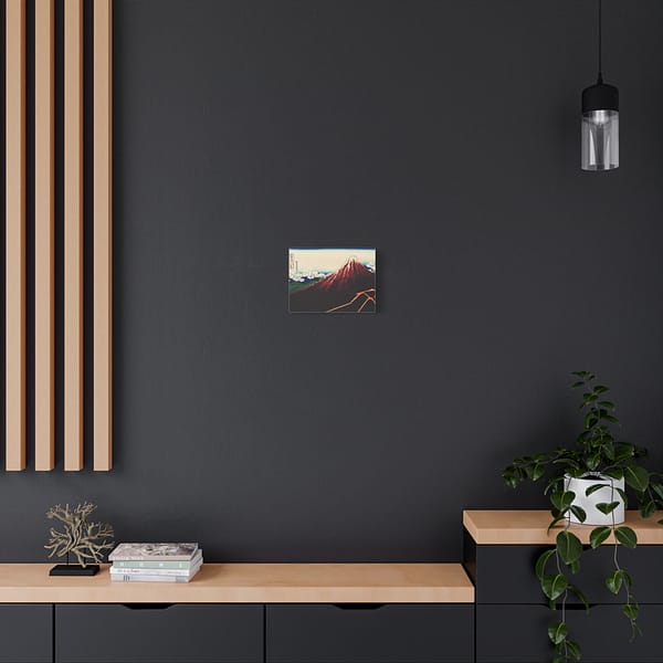 16204028914947151371_2048.jpeg Thunderstorm Beneath the Summit (Sanka Hakuu, Black Fuji) - Katsushika Hokusai (c. 1830-32) - Japanese Woodblock Canvas Print