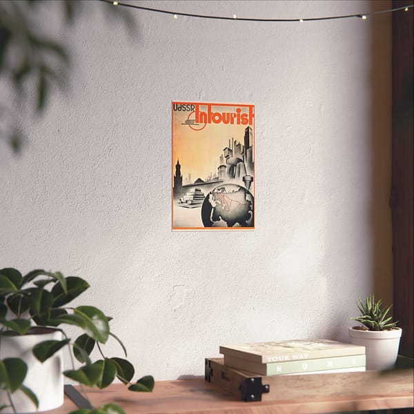 16244916298326551552_2048.jpeg UdSSR – Intourist (1935) – Vintage Travel Poster Print
