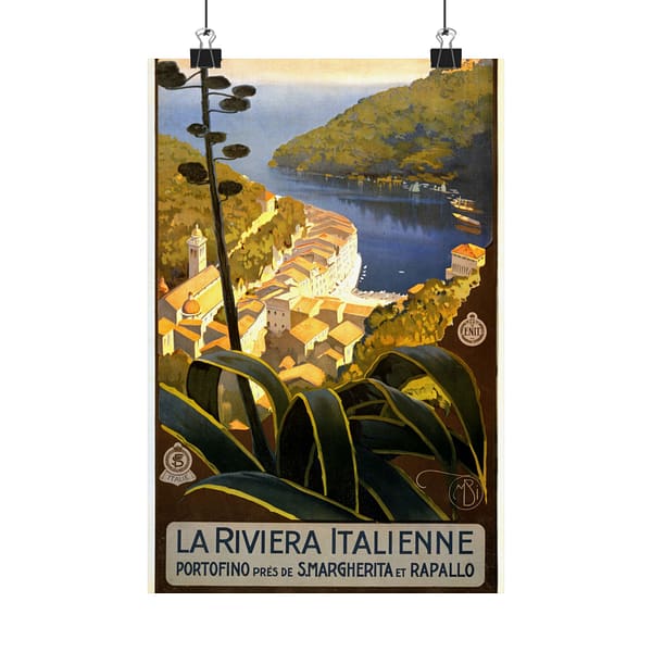 16257404109551022090_2048.jpeg La Riviera Italienne – ENIT Italian National Tourist Board (c. 1920) – Vintage Travel Poster Print