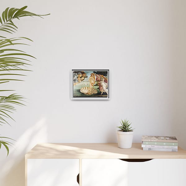 16287197003661461684_2048.jpeg The Birth of Venus – Sandro Botticelli (c. 1485-1486) – Renaissance Framed Canvas Print