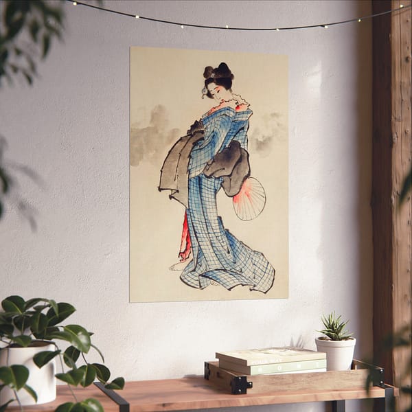 16298562748861259921_2048.jpeg Woman Holding a Fan - Katsushika Hokusai (1830) - Japanese Woodblock Poster Print