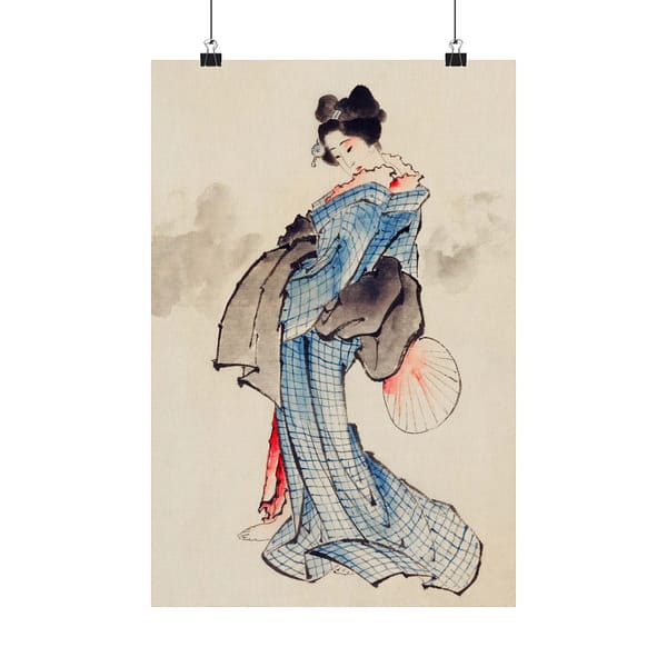 16304632045238763762_2048.jpeg Woman Holding a Fan - Katsushika Hokusai (1830) - Japanese Woodblock Poster Print