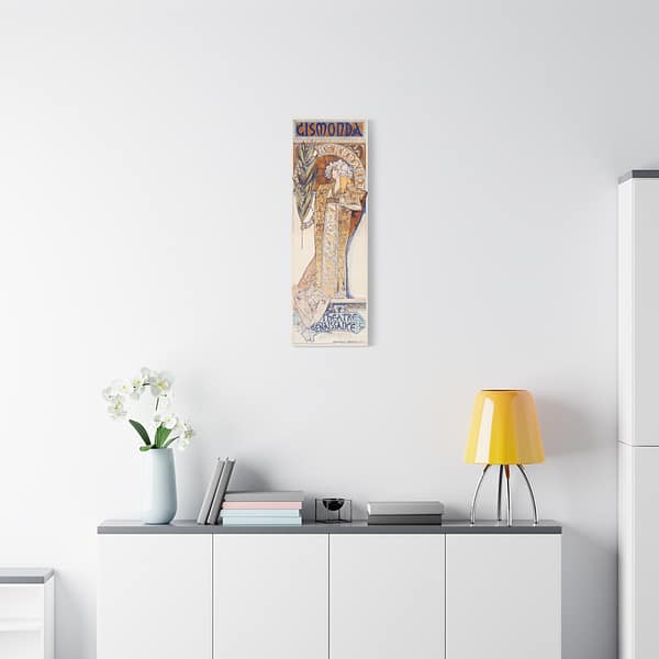 16493701884444279873_2048.jpeg Gismonda - Alphonse Mucha (1894) - Art Nouveau Canvas Print