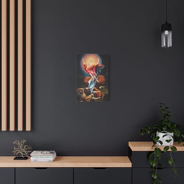 16506631814216060144_2048.jpeg Isenheim Altarpiece (Resurrection panel) – Matthias Grünewald (c. 1512-1516) – Renaissance Canvas Print